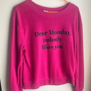 NOBO Pink Crew Neck Sweater